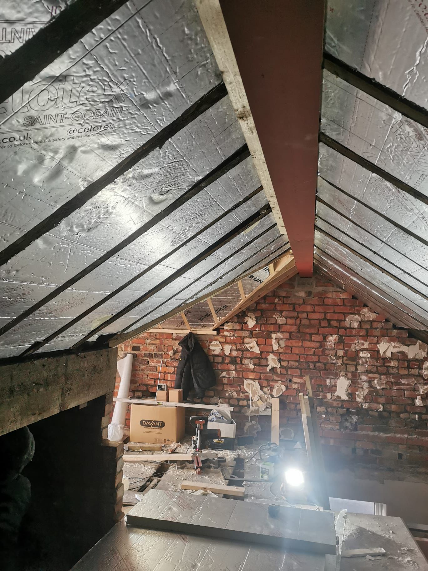 Loft Conversion in progress